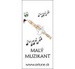 Zobcová flauta (magnetická záložka do knihy)