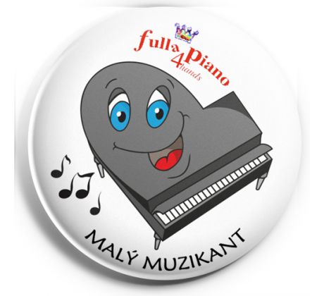 Magnetka kovová s logom klavírnej súťaže