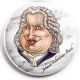 Johann Sebastian Bach (magnetka kovová)