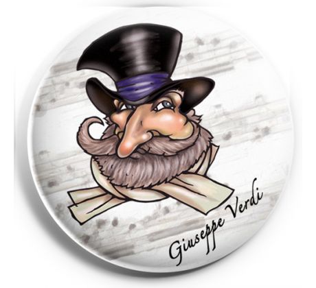 Giuseppe Verdi (magnetka kovová)