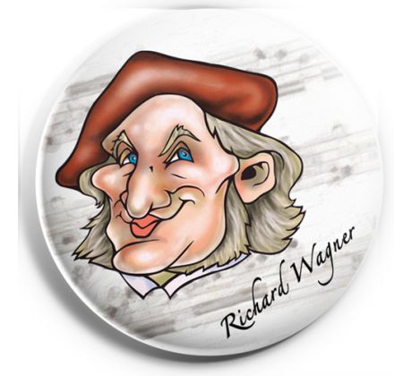 Richard Wagner (magnetka kovová)