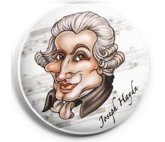 Joseph Haydn (magnetka kovová)