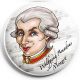 Odznak- Wolfgang Amadeus Mozart