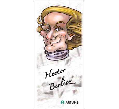Hector Berlioz (magnetická záložka do knihy)