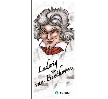 Ludwig van Beethoven (magnetická záložka do knihy)