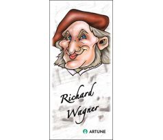 Richard Wagner (magnetická záložka do knihy)