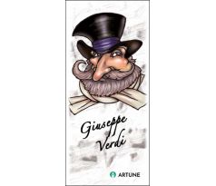 Giuseppe Verdi (magnetická záložka do knihy)