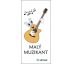 Akustická gitara 01 (magnetická záložka do knihy)