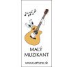 Akustická gitara 01 (magnetická záložka do knihy)