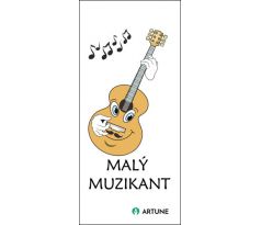 Akustická gitara 02 (magnetická záložka do knihy)