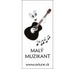 Elektroakustická gitara (magnetická záložka do knihy)