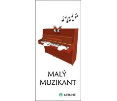 Pianino (magnetická záložka do knihy)