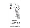 Saxofón 01 (magnetická záložka do knihy)