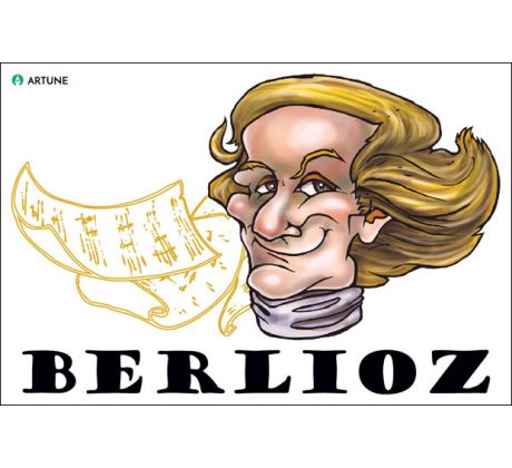 Hector Berlioz (magnetka plastová)