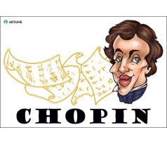 Frederik Chopin (magnetka plastová)