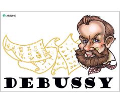 Claude Debussy (magnetka plastová)