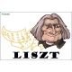 Franz Liszt (magnetka plastová)