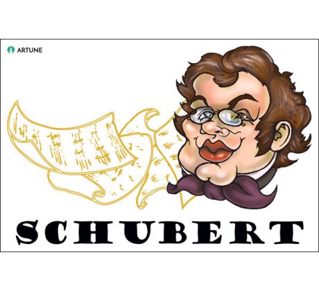 Franz Schubert (magnetka plastová)