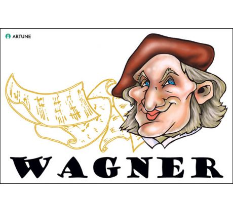Richard Wagner (magnetka plastová)