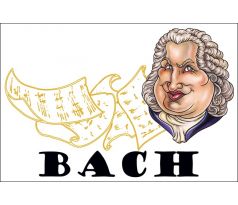Johann Sebastian Bach (pohľadnica)