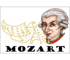 Wolfgang Amadeus Mozart (pohľadnica)