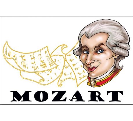 Wolfgang Amadeus Mozart (pohľadnica)