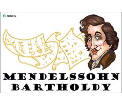 Felix Mendelssohn Bartholdy (magnetka plastová)