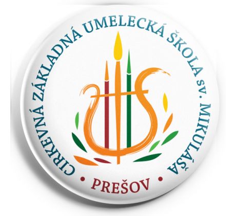 Magnetka kovová s logom školy