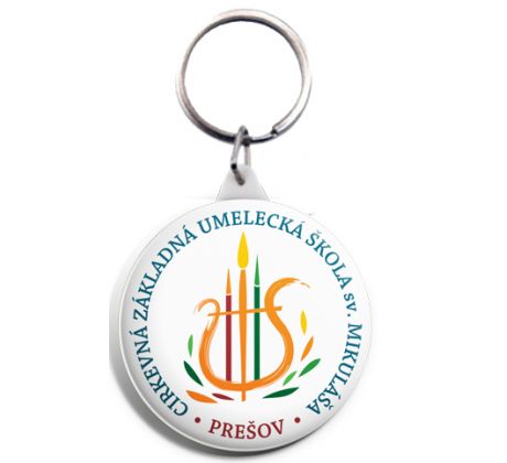 Kľúčenka s logom školy