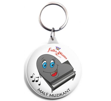 Kľúčenka s logom klavírnej šúťaže
