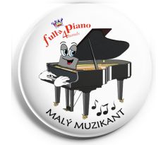 Magnetka kovová s logom klavírnej súťaže