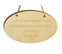 ...aby sa hudobná reč stala materinským jazykom a noty abecedou