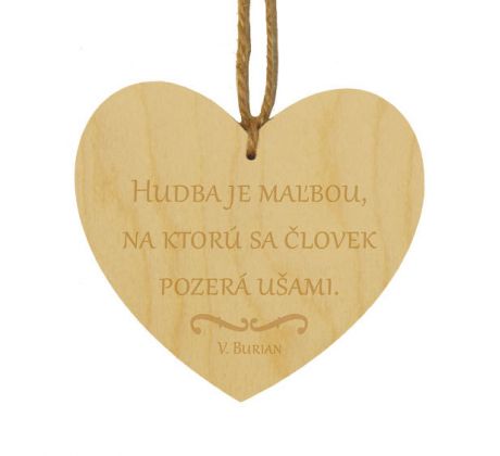 Hudba je maľbou, na ktorú sa človek pozerá ušami.