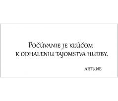 Počúvanie je kľúčom k odhaleniu tajomstva hudby.