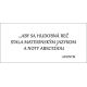 ...aby sa hudobná reč stala materinským jazykom a noty abecedou
